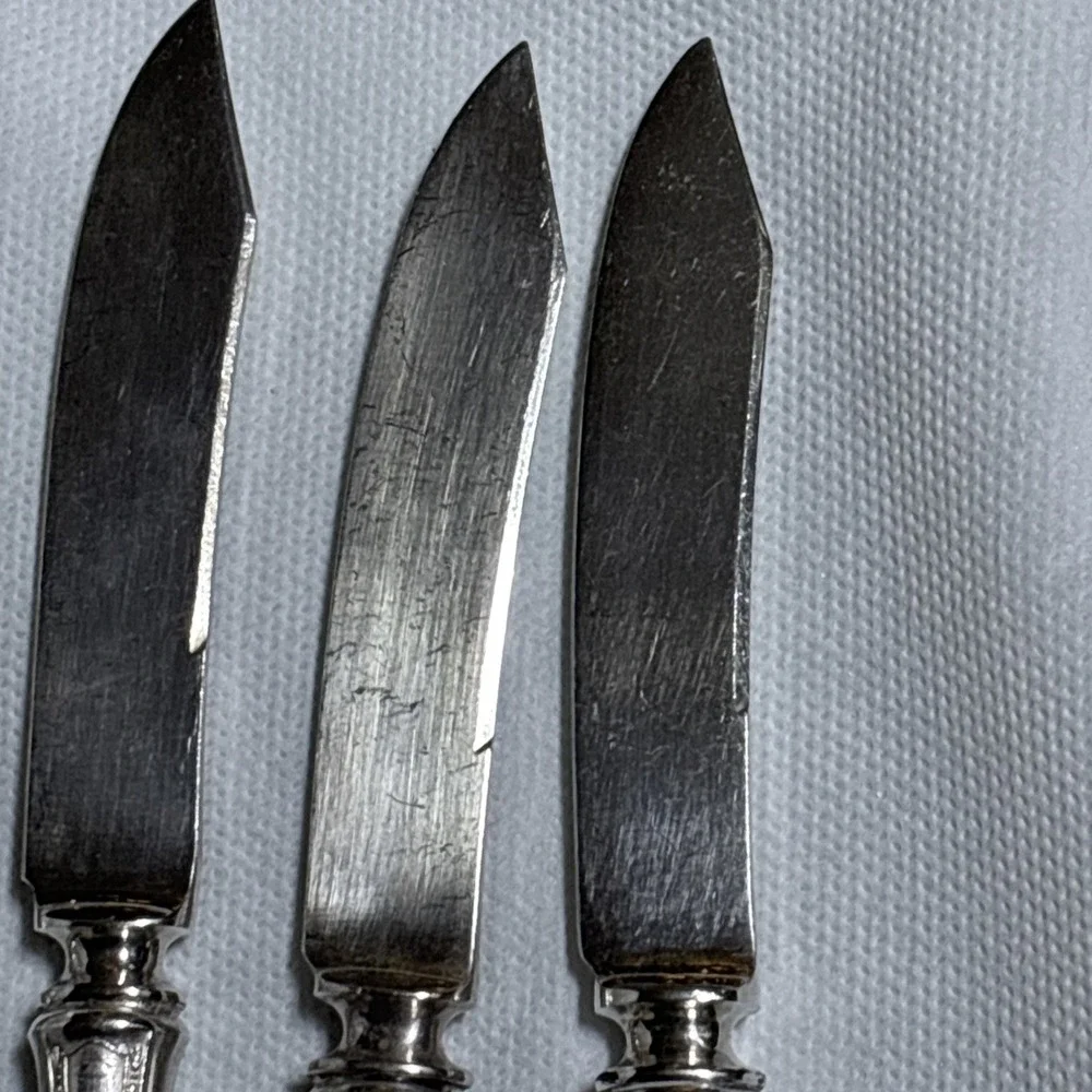 Oneida Community Silverplate 1910 Fruit Grapefruit Knives Knife Set 6
